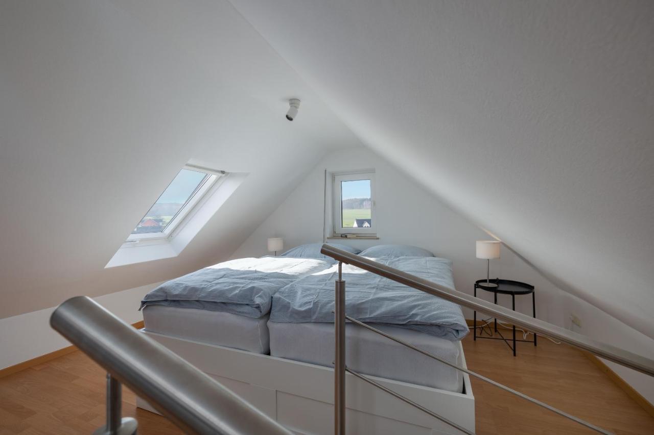Ferienwohnung Julia - Klimatisiert Wolken Dış mekan fotoğraf